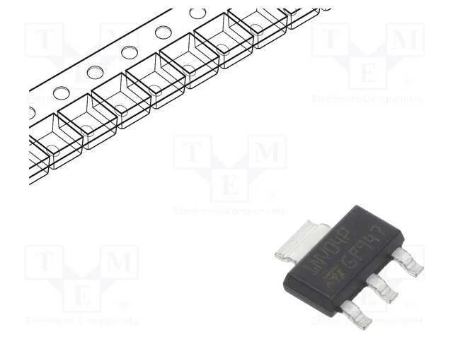 IC: power switch, low-side, 1,7A, Ch: 1, SMD, SOT.