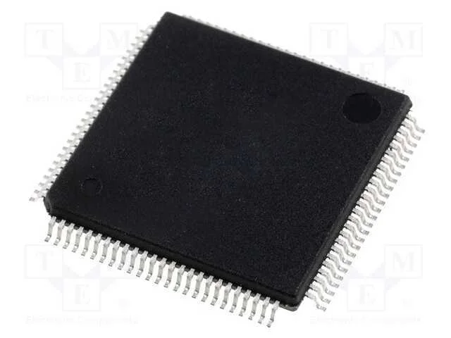 Ic: Controlador Ethernet; Lqfp100; 3,3vdc; -40÷85°c; Ch: 8
