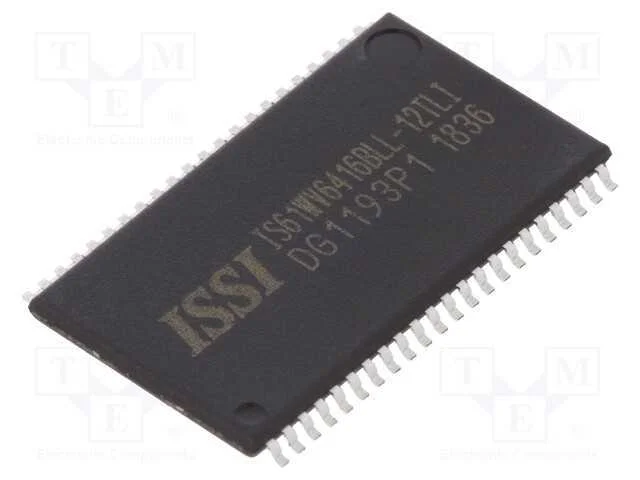 Ic: Memória Sram; 1mbsram; 64kx16bit; 3,3v; 12ns; Tsop44 Ii