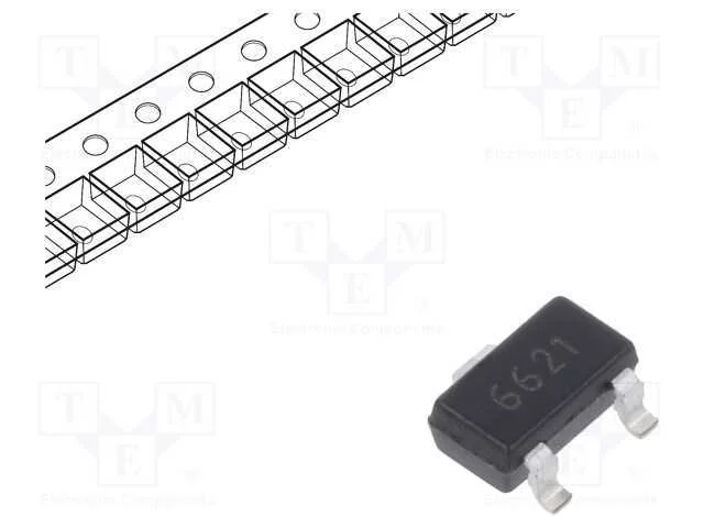 Ic: Estabilizador de Tensão; Linear,Não Regulado; 3,3v; 200ma