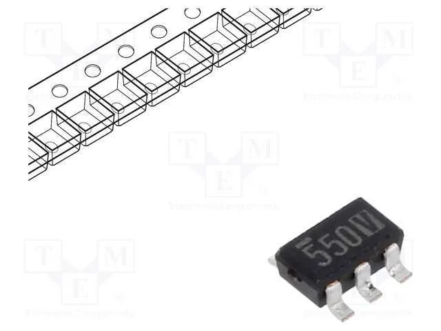 Ic: Pmic; Conversor Dc/Dc; Uent: 0,7÷10vdc; Usai: 5vdc; Sot25; Ch: 1