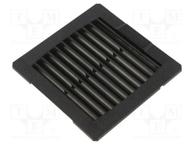 Ventilador: Ac; Transversal; Ip54; 109x23x109mm; Preta