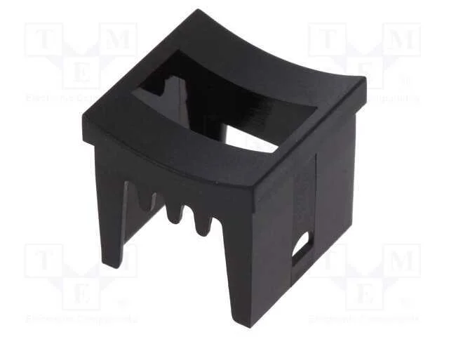 Flange para teclas (preta)