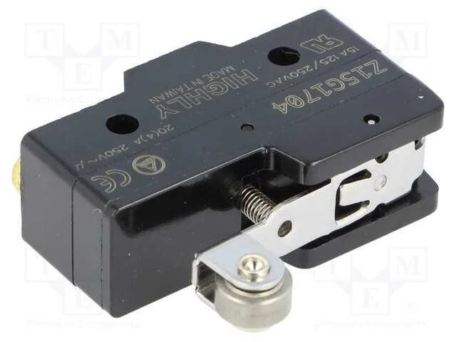 Microinterruptor Snap Action; 20a/250vac; Spdt; On-(On); Pos: 2