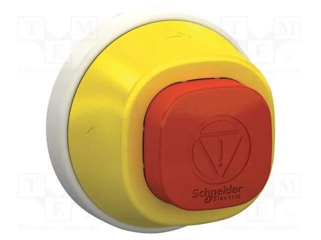 Interruptor: de Segurança; 22mm; Pos.Estáv: 2; Vermelho; Led; 24v