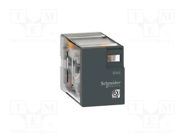 Relé: eletromagnético, DPDT, Ubobina: 24VDC, Icon.