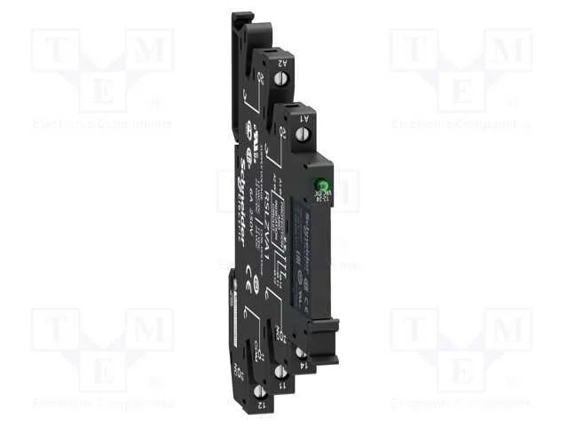 Relé: interface, SPDT, Ubobina: 12VAC,12VDC, 6A, .