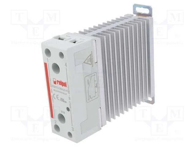 Relé: Semicondutores; Ucoma: 90÷280vac; 20a; 24÷280vac; -30÷80°c