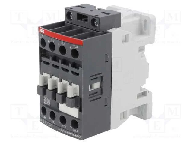 Contator: 4-De Polo; No X4; 24÷60vac,20÷60vdc; 30a; Af