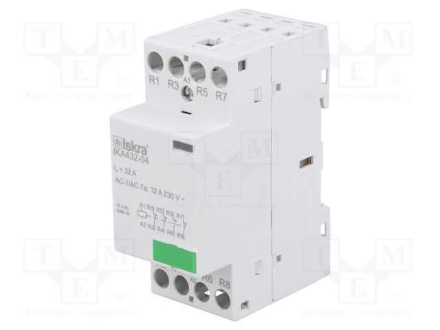 Contator: 4-De Polo de Instalação; 32a; 24vac; Nc X4