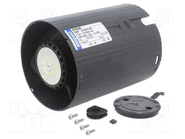 Ventilador: Ac; Transversal; 100÷240vac; Ø98,5x130mm; 80m3/H