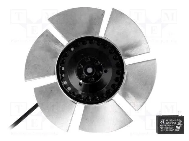 Ventilador: Ac; Transversal; 230vac; Ø180x65,5mm; 570m3/H; 62dba