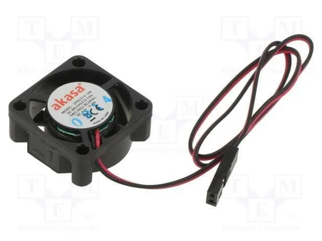 Ventilador: Dc; Transversal; 12vdc; 25x25x10mm; 24,76dba; Esférico