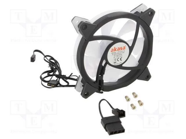 Ventilador: Dc; Transversal; 12vdc; 120x120x25mm; 23,8dba; Fd
