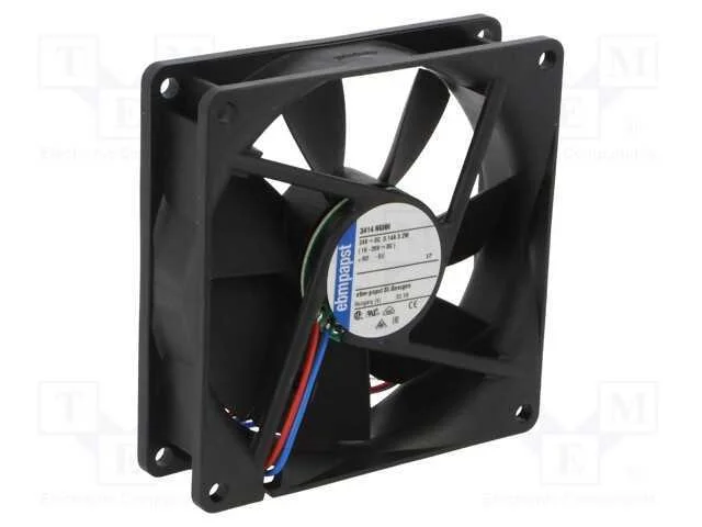 Ventilador: DC, transversal, 24VDC, 92x92x25mm, 1.