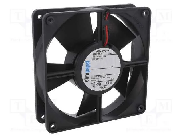 Ventilador: DC, transversal