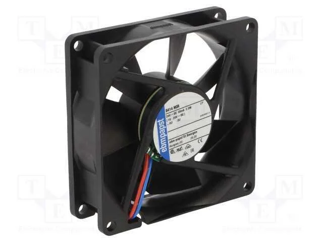 Ventilador: DC, transversal, 24VDC