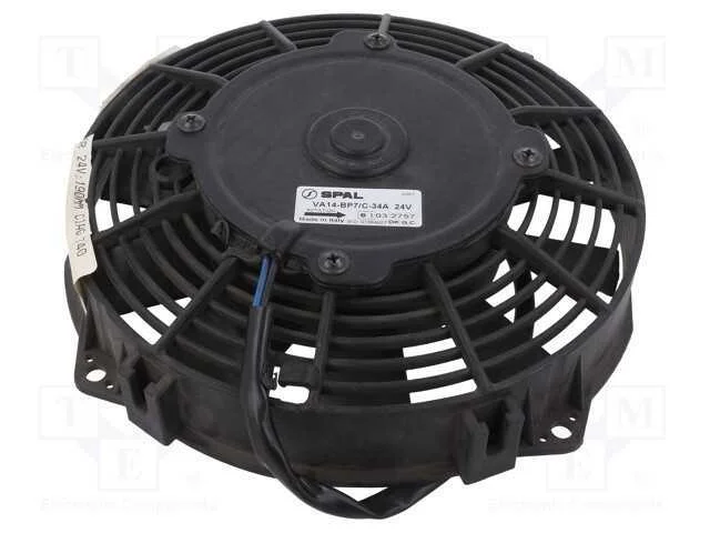 Ventilador: DC, transversal, 24VDC, Ø209x51mm, 65.