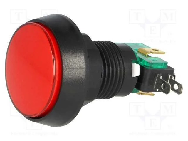 Interruptor: de Pressão; Pos: 2; Spdt; 10a/250vac; On-(On); 24vdc