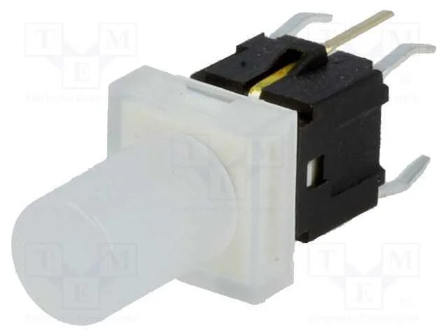 Interruptor: de Teclado; Pos: 2; Spst-No; 0,05a/12vdc; Prateado