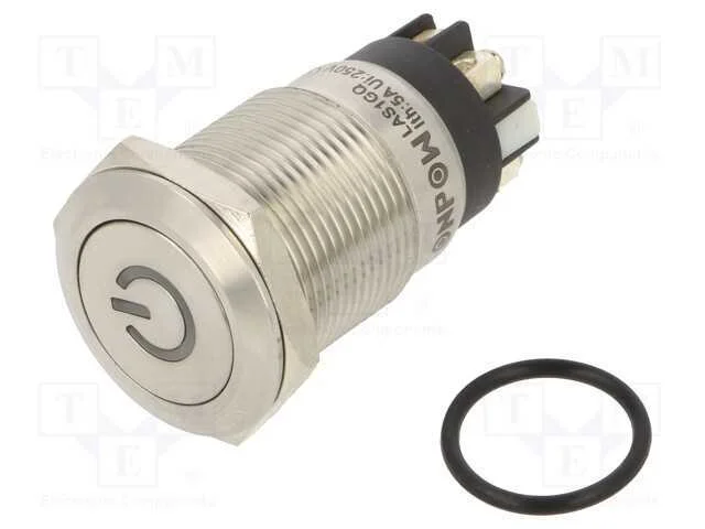 Interruptor: Antivandalismo; Pos: 2; Spdt; 3a/220vac; 5a/24vdc