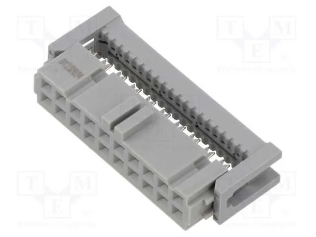 Ficha, IDC, fêmea, PIN: 20, IDC, para fita, 1,27m.