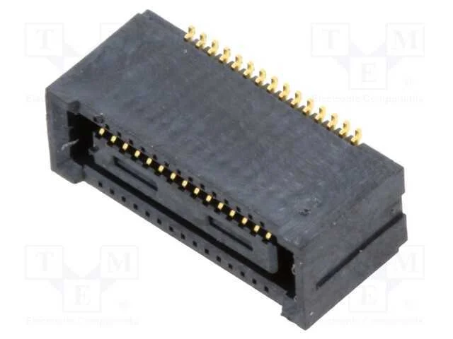 Conector: Placa-Placa; Fêmea; Pin: 30; 0,4mm; Df40; -55÷125°c; Smt
