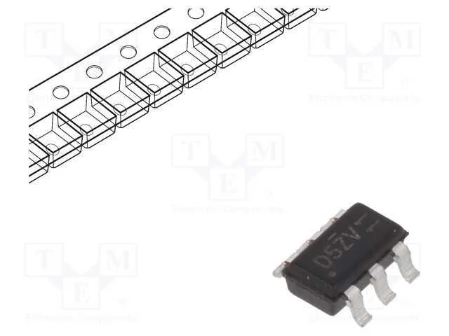 Trans&iacute;stor: P-Mosfet; Unipolar; -30v; -4,2a; 1,3w; Tsop6