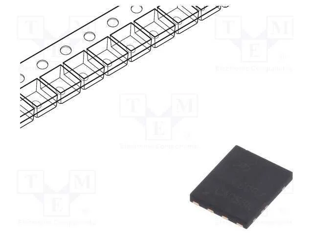 Trans&iacute;stor: N-Mosfet X2; Unipolar; 30v; 55/85a; 9,6/20w; Dfn5x6