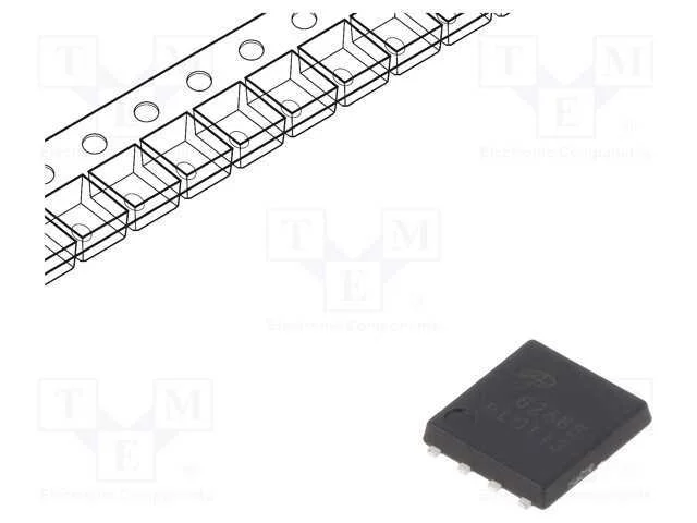 Trans&iacute;stor: N-Mosfet; Unipolar; 60v; 21a; 10,5w; Dfn5x6