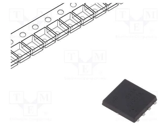 Trans&iacute;stor: N-Mosfet; Unipolar; 30v; 53a; 13w; Dfn5x6