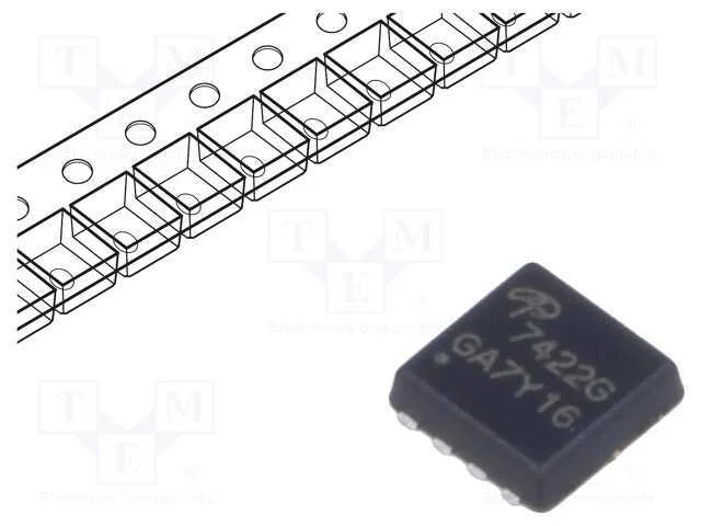 Trans&iacute;stor: N-Mosfet; Unipolar; 30v; 32a; 11w; Dfn8; 3x3mm