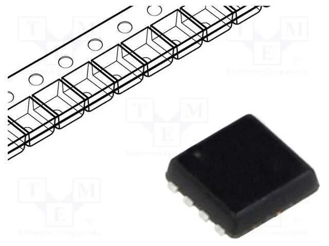 Trans&iacute;stor: P-Mosfet; Unipolar; -20v; -39a; 33w; Dfn3.3x3.3 Ep