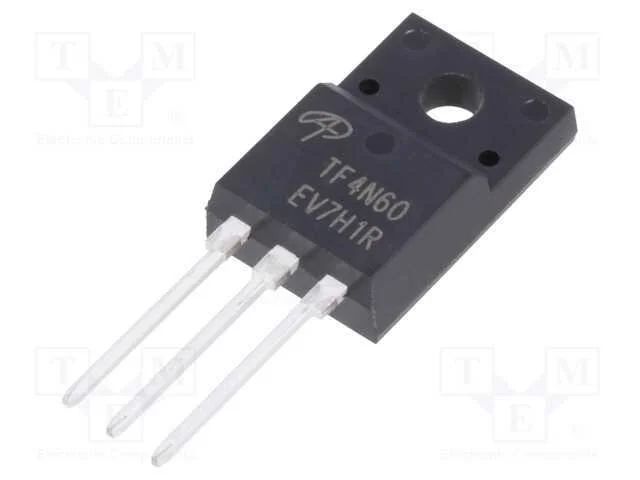 Trans&iacute;stor: N-Mosfet; Unipolar; 600v; 2,5a; To220f