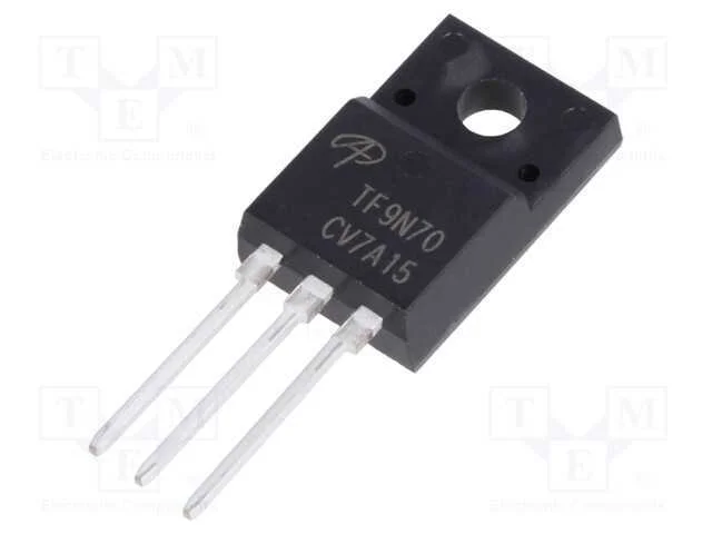 Trans&iacute;stor: N-Mosfet; Unipolar; 700v; 5,8a; To220f