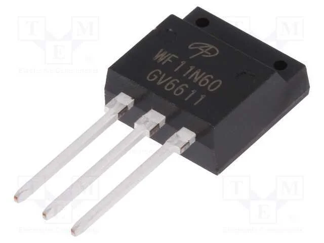 Trans&iacute;stor: N-Mosfet; Unipolar; 600v; 8a; To262f