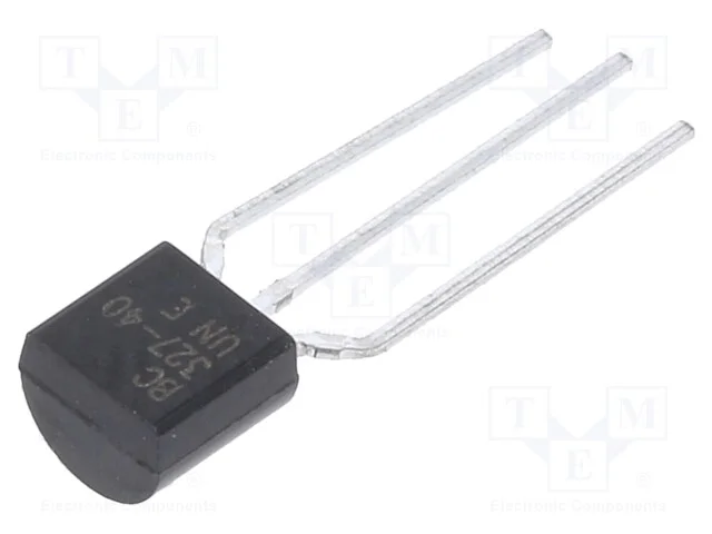 Trans&iacute;stor: Pnp; Bipolar; 45v; 0,8a; 625mw; To92