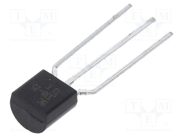 Trans&iacute;stor: Npn; Bipolar; 25v; 0,8a; 625mw; To92