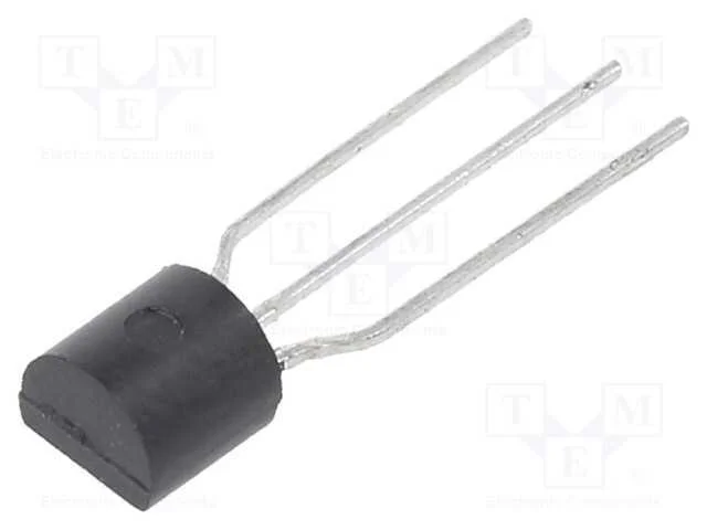 Trans&iacute;stor: Pnp; Bipolar; 65v; 0,1a; 0,5w; To92