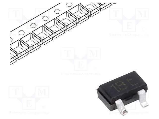 Transístor: Npn; Bipolar; 65v; 0,1a; 200mw; Sc70,Sot323