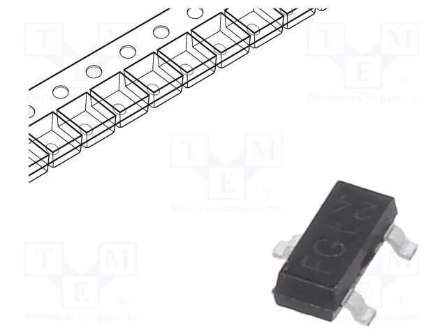 Trans&iacute;stor: Npn; Bipolar; Darlington; 60v; 0,5a; 250mw