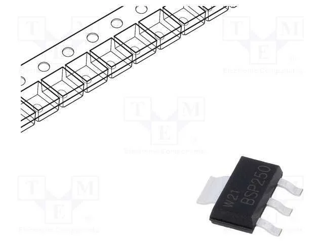 Trans&iacute;stor: P-Mosfet; Unipolar; -30v; -3a; Idm: -12a; 1,65w