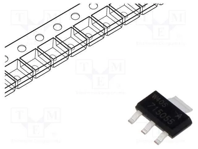 Trans&iacute;stor: N-MOSFET, unipolar, 55V, 3,8A, Idm: 2.