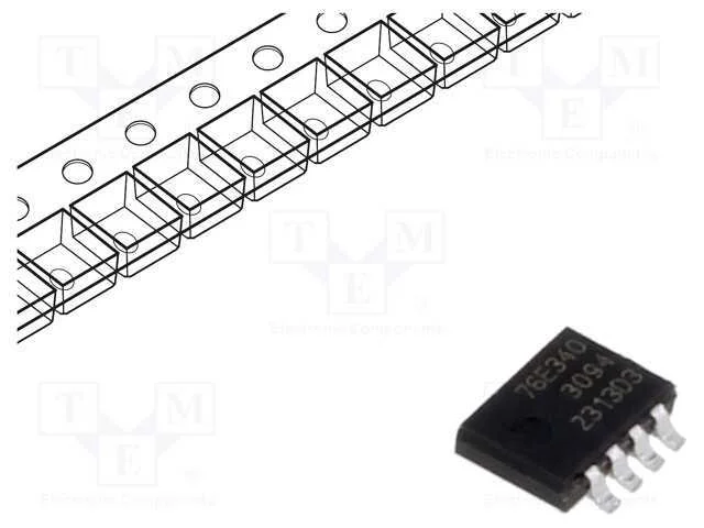 Trans&iacute;stor: N-MOSFET, unipolar, 40V, 56,4A, Idm: .