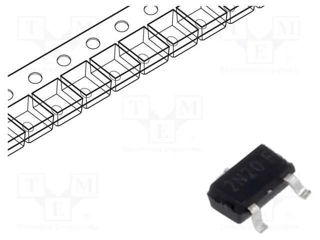 Trans&iacute;stor: N-MOSFET, unipolar, 185V, 1,2A, Idm: .