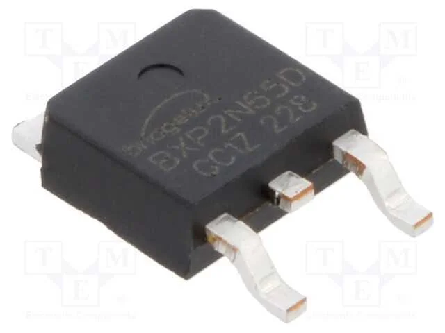 Trans&iacute;stor: N-MOSFET, unipolar, 650V, 1,21A, Idm:.