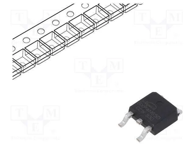 Trans&iacute;stor: N-MOSFET, unipolar, 650V, 2,5A, Idm: .