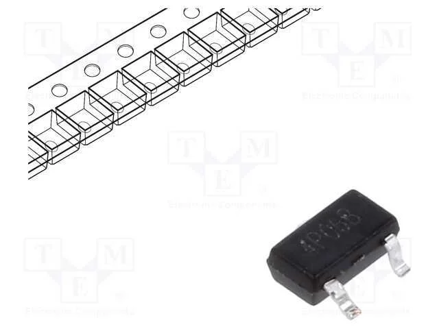 Trans&iacute;stor: P-Mosfet; Unipolar; -60v; -2,8a; Idm: -16a; 1,5w