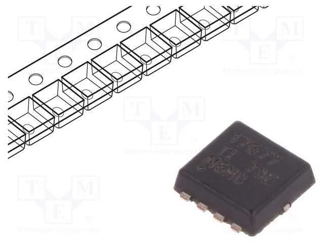 Trans&iacute;stor: N-MOSFET, unipolar, 30V, 35A, 53W, VS.