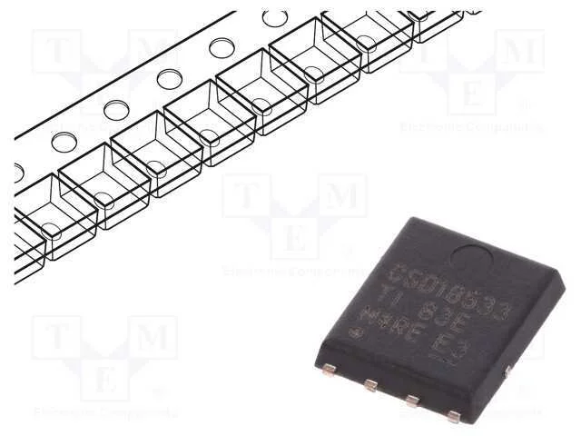 Transístor: N-Mosfet; Unipolar; 100v; 100a; 96w; Vsonp8; 5x6mm